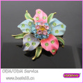 Modeschmuck Blooming 3D Blumenbrosche 5666